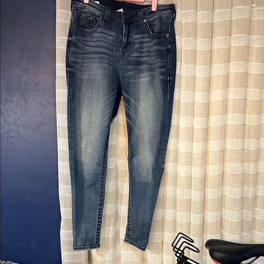 True Religion Dark Wash Skinny Jeans